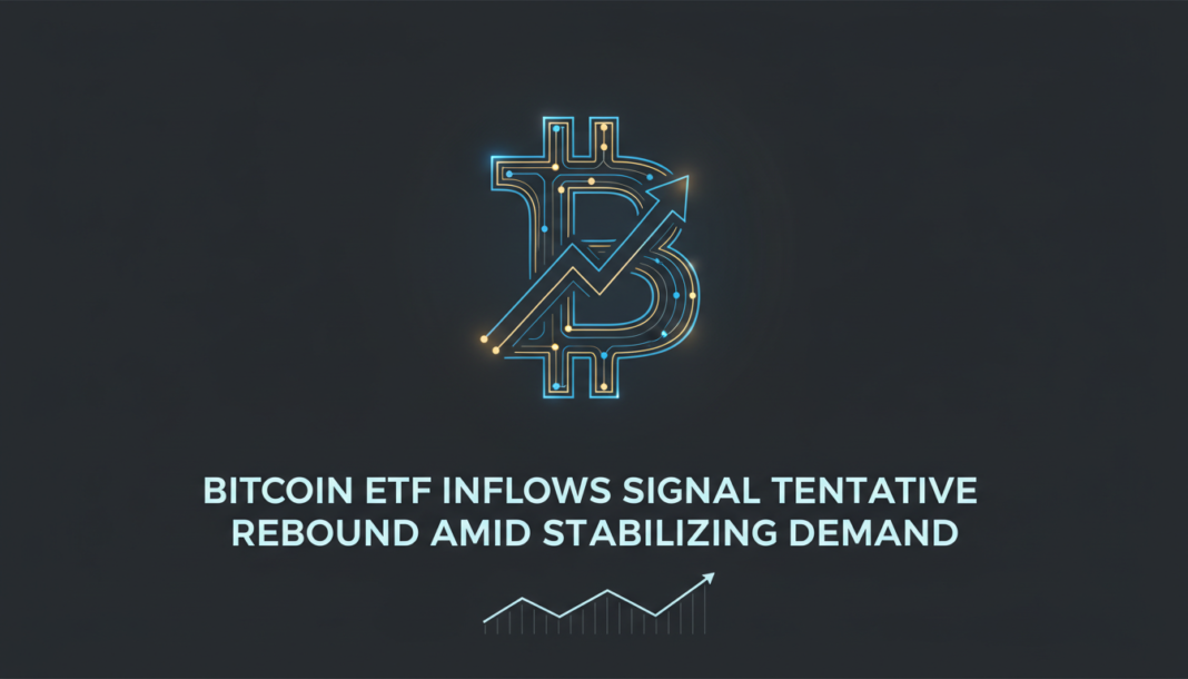 Bitcoin ETF Inflows Signal Tentative Rebound Amid Stabilizing Demand