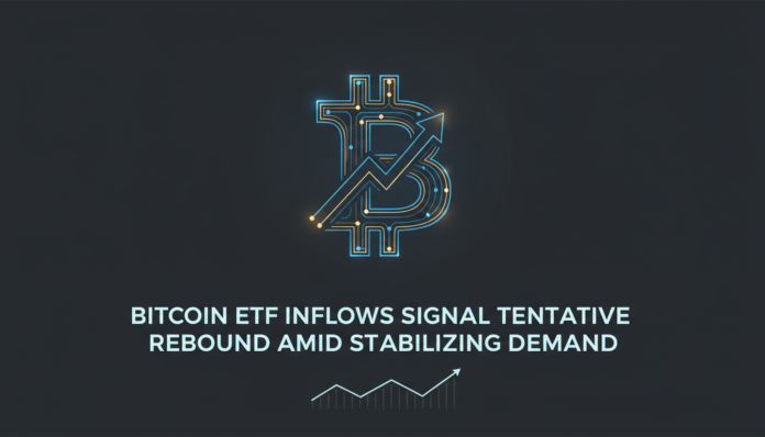 Bitcoin ETF Inflows Signal Tentative Rebound Amid Stabilizing Demand