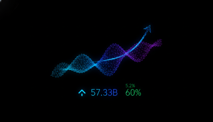 Aave TVL Hits $57.33B in Jan 2026, Up 5.2% MoM and 60% YoY