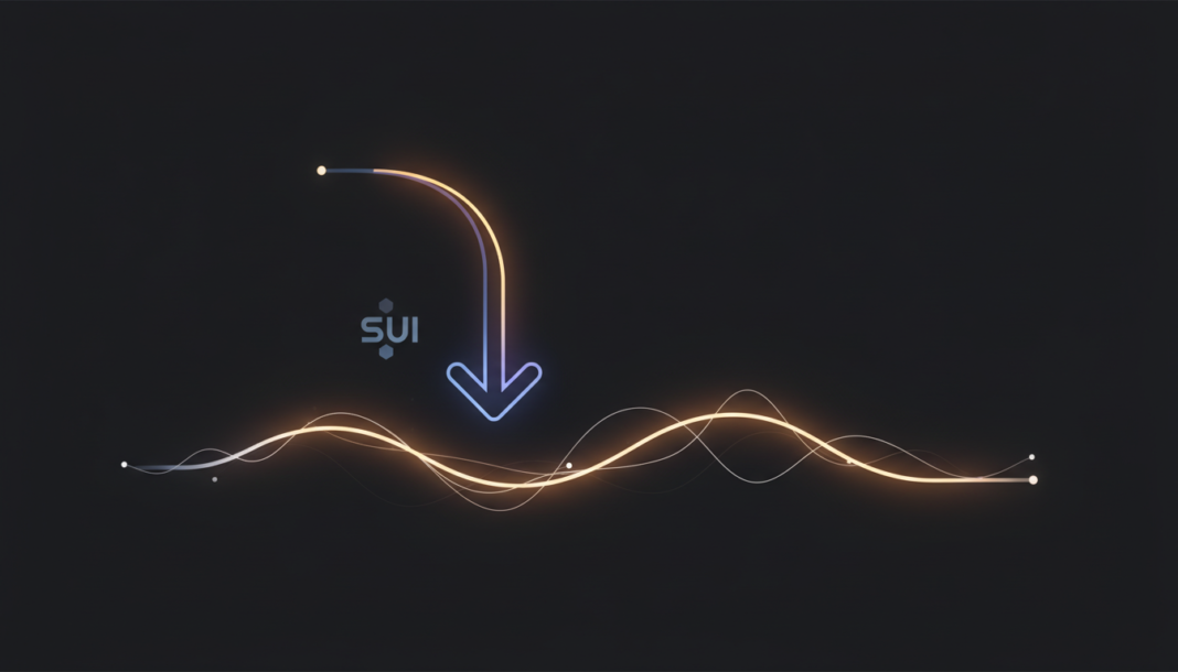 SUI Token Falls 4% as TVL Hits All-Time High Near $2.6 Billion