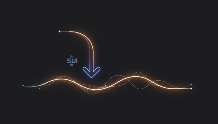 SUI Token Falls 4% as TVL Hits All-Time High Near $2.6 Billion