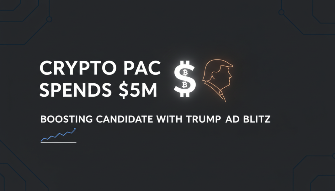 Crypto PAC spends $5M boosting candidate with Trump ad blitz.