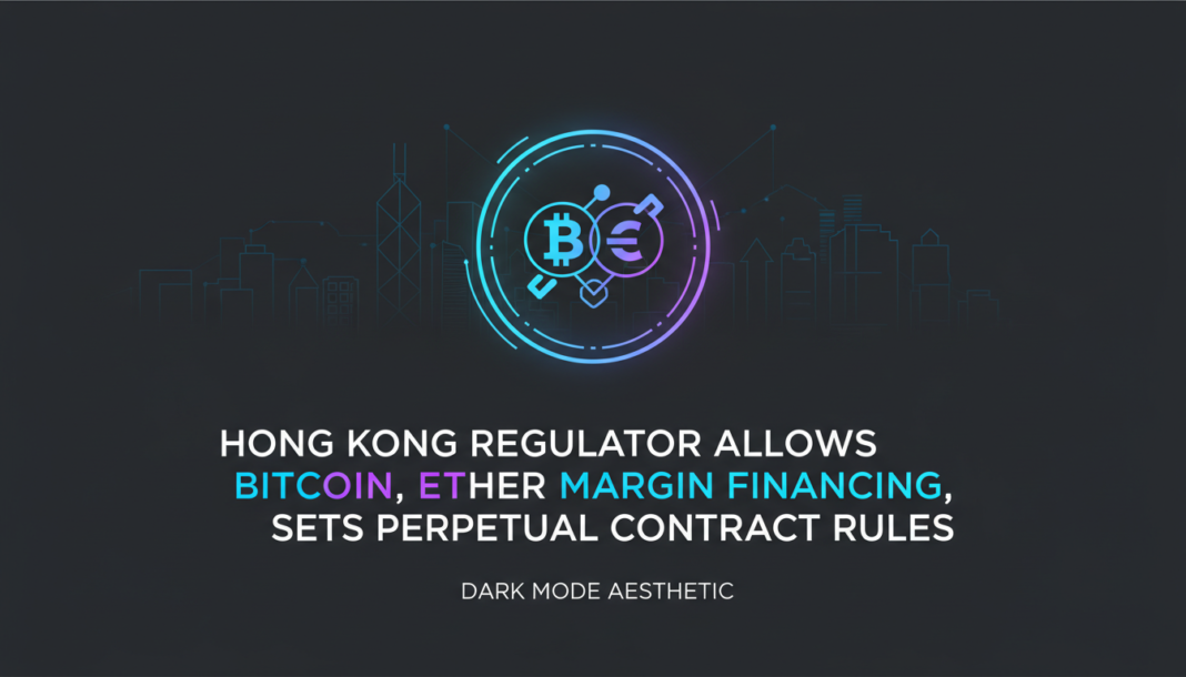Hong Kong Regulator Allows Bitcoin, Ether Margin Financing, Sets Perpetual Contract Rules