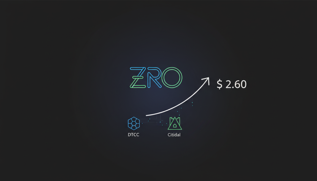 LayerZero's ZRO Rebounds to $1.45, Eyes $2.60 as DTCC, Citadel Show Interest