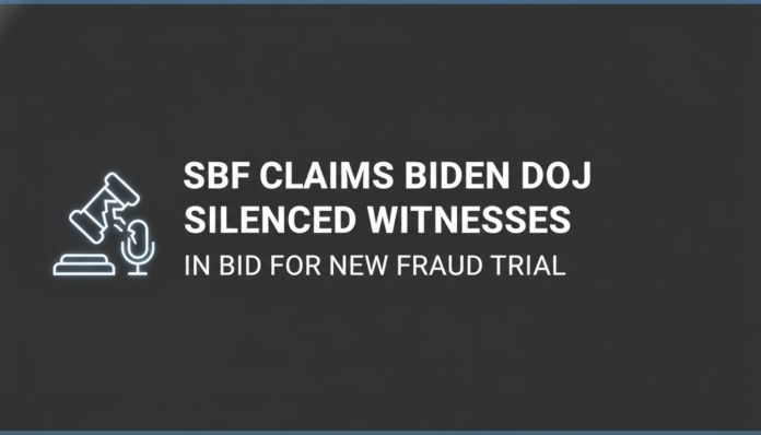 SBF Claims Biden DOJ Silenced Witnesses in Bid for New Fraud Trial