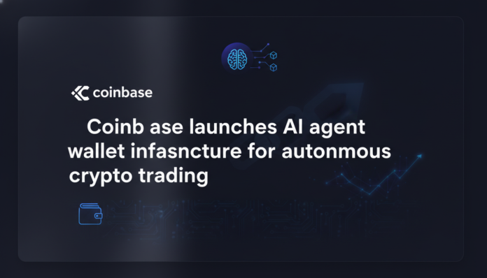 Coinbase launches AI agent wallet infrastructure for autonomous crypto trading