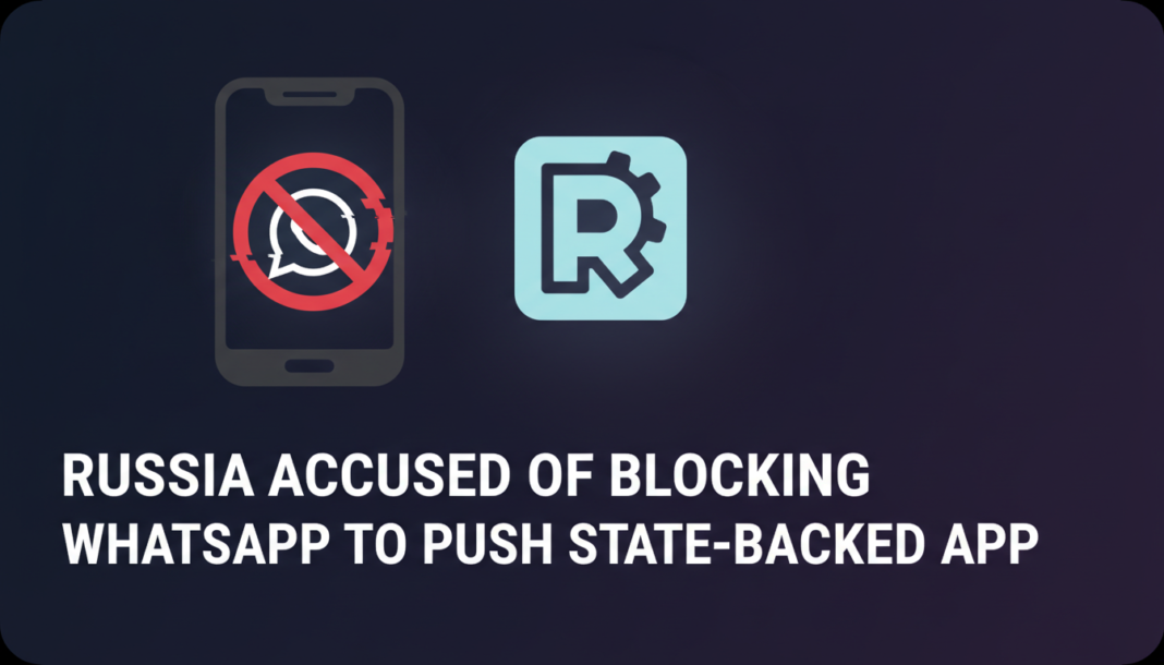 Russia Accused of Blocking WhatsApp to Push State-Backed App