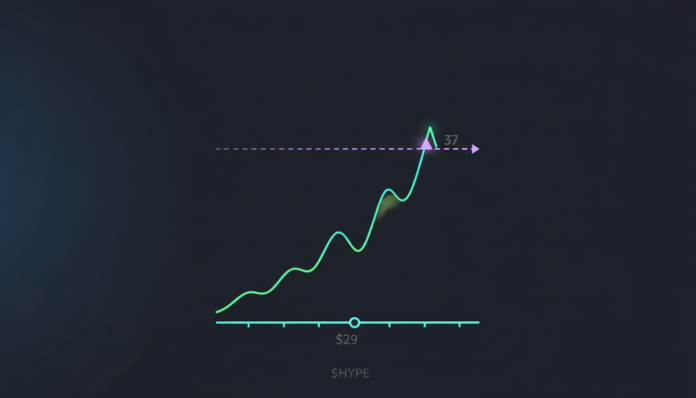 Hyperliquid (HYPE) Holds Key $29 Support, Targets $37 Breakout