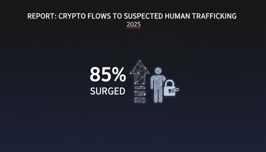Report: Crypto flows to suspected human trafficking surged 85% in 2025