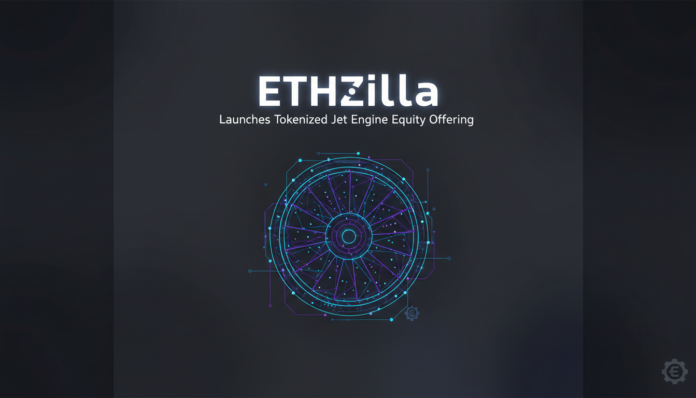 ETHZilla Launches Tokenized Jet Engine Equity Offering