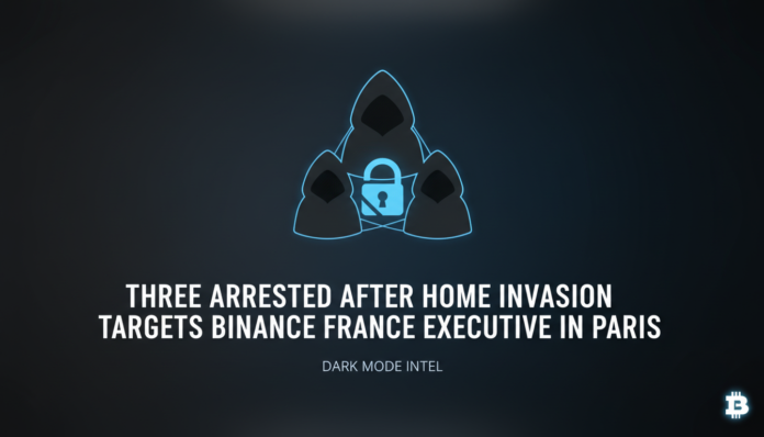 Three arrested after home invasion targets Binance France executive in Paris