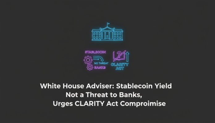 White House Adviser: Stablecoin Yield Not a Threat to Banks, Urges CLARITY Act Compromise