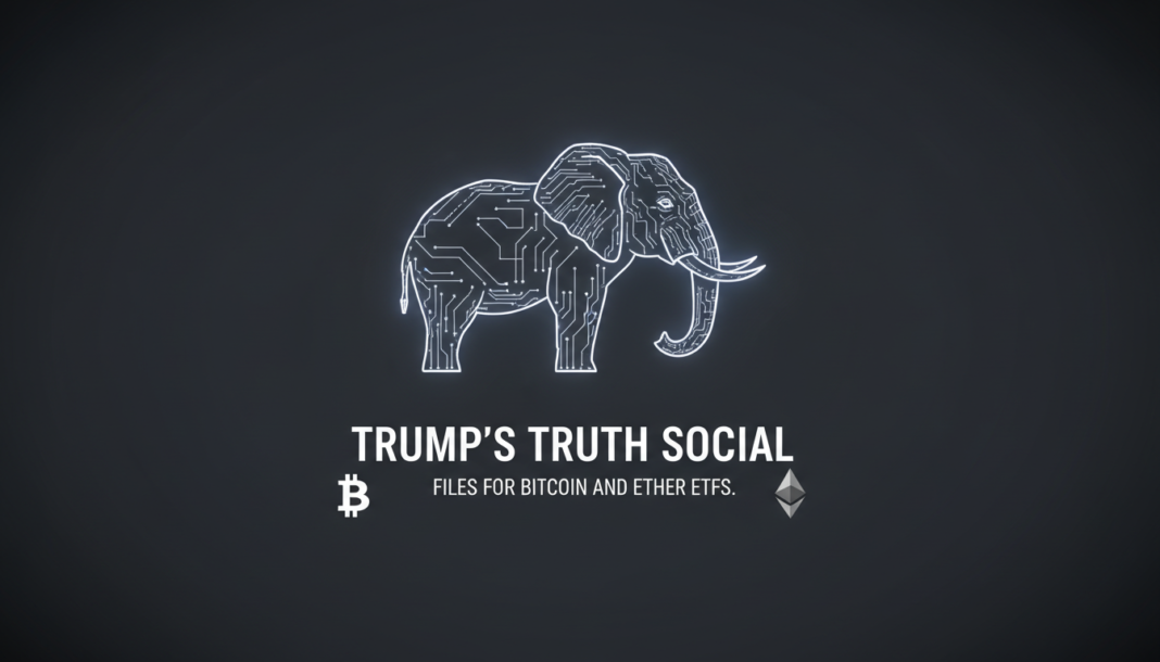 Trump's Truth Social files for Bitcoin and Ether ETFs