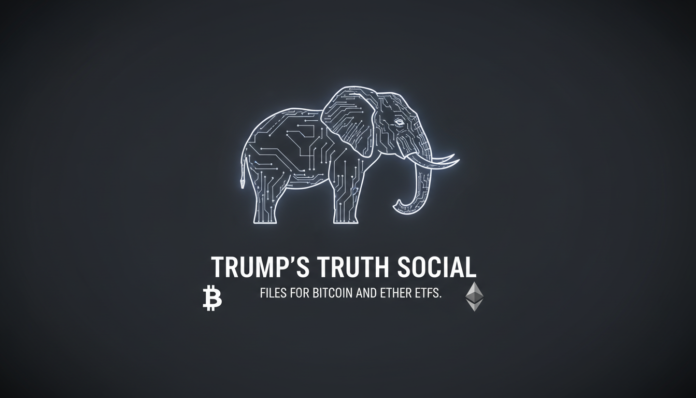 Trump's Truth Social files for Bitcoin and Ether ETFs