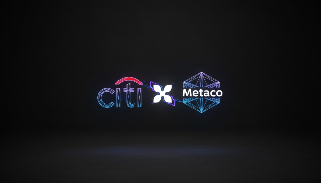 Citi, Metaco Partner to Adopt XRP for Institutional Digital Asset Custody