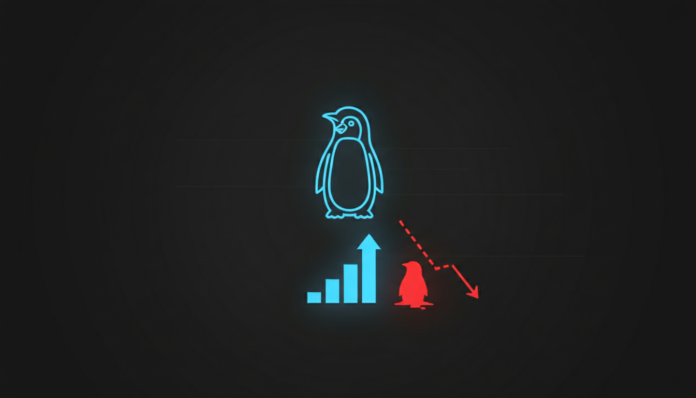 PENGU Token Rallies 10% as Pudgy Penguins NFT Sales Volume Falls 28%