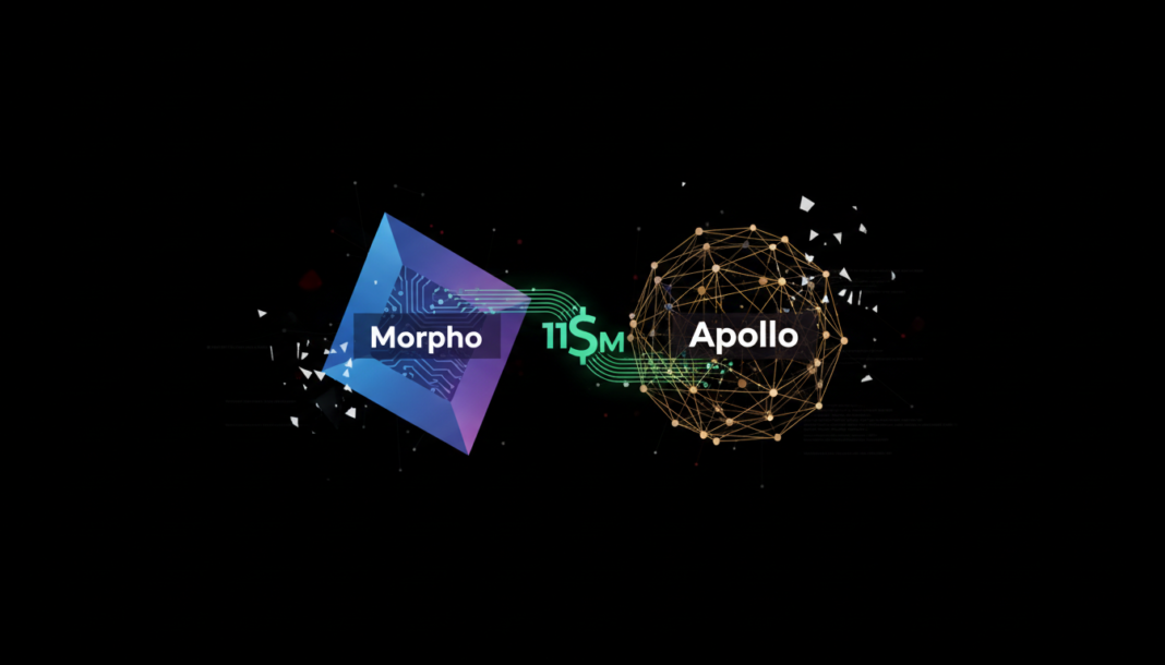 DeFi protocol Morpho partners with Apollo in $115M token deal, sparking debate.