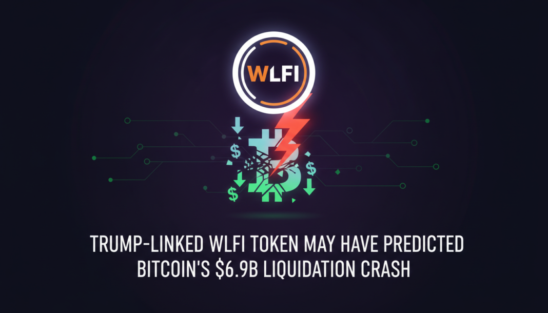 Trump-linked WLFI Token May Have Predicted Bitcoin's $6.9B Liquidation Crash
