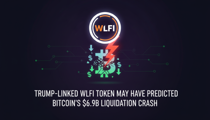 Trump-linked WLFI Token May Have Predicted Bitcoin's $6.9B Liquidation Crash
