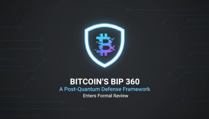 Bitcoin's BIP 360, a Post-Quantum Defense Framework, Enters Formal Review