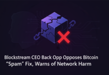 Blockstream CEO Back Opposes Bitcoin “Spam” Fix, Warns of Network Harm Blockstream CEO Back Opposes Bitcoin "Spam" Fix, Warns of Network Harm