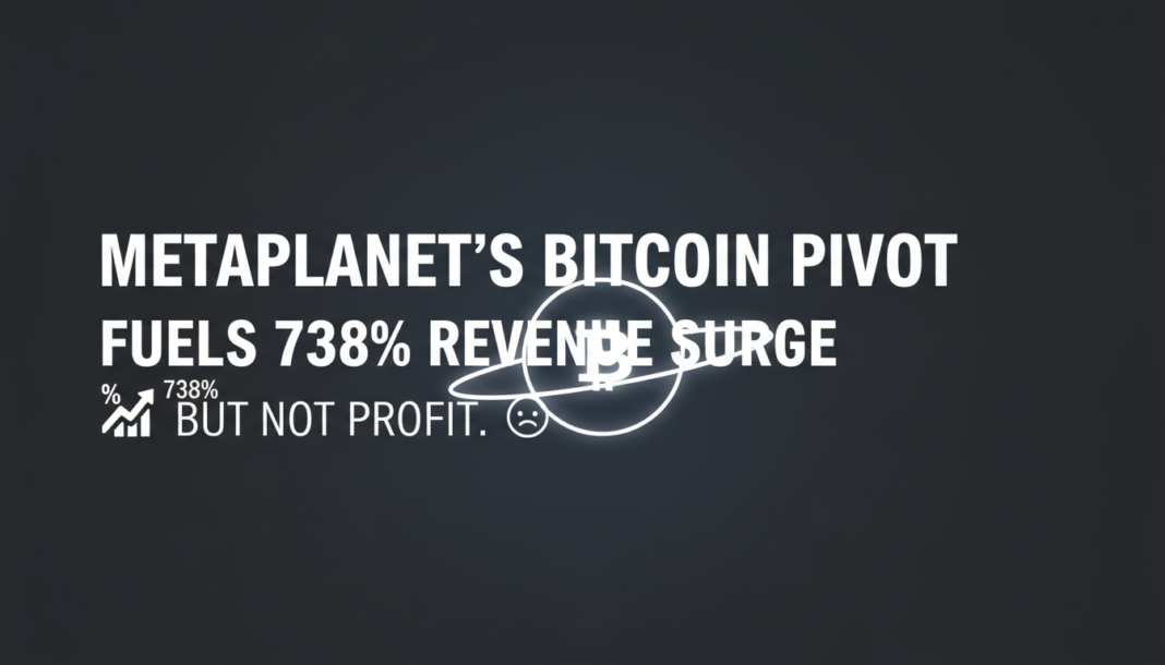 Metaplanet’s Bitcoin Pivot Fuels 738% Revenue Surge But Not Profit