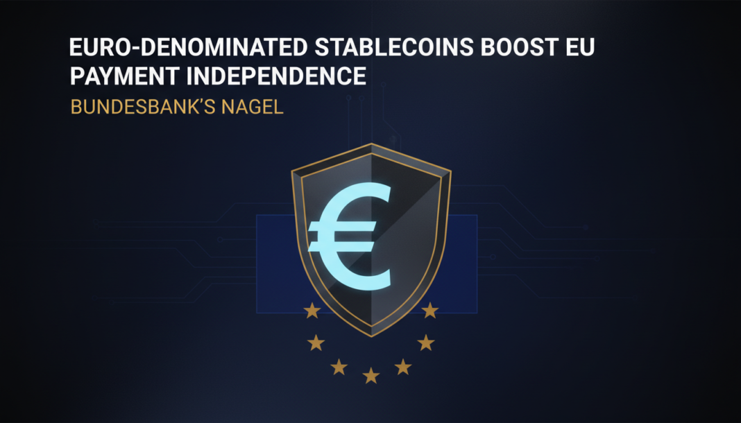 Euro-Denominated Stablecoins Boost EU Payment Independence, Says Bundesbank's Nagel