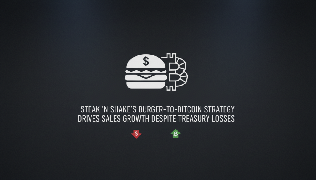 Steak ‘n Shake's Burger-to-Bitcoin Strategy Drives Sales Growth Despite Treasury Losses