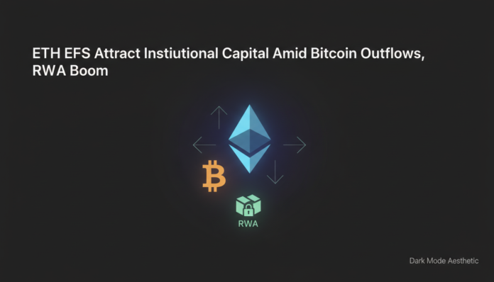 ETH ETFs Attract Institutional Capital Amid Bitcoin Outflows, RWA Boom