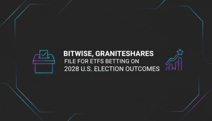 Bitwise, GraniteShares file for ETFs betting on 2028 U.S. election outcomes