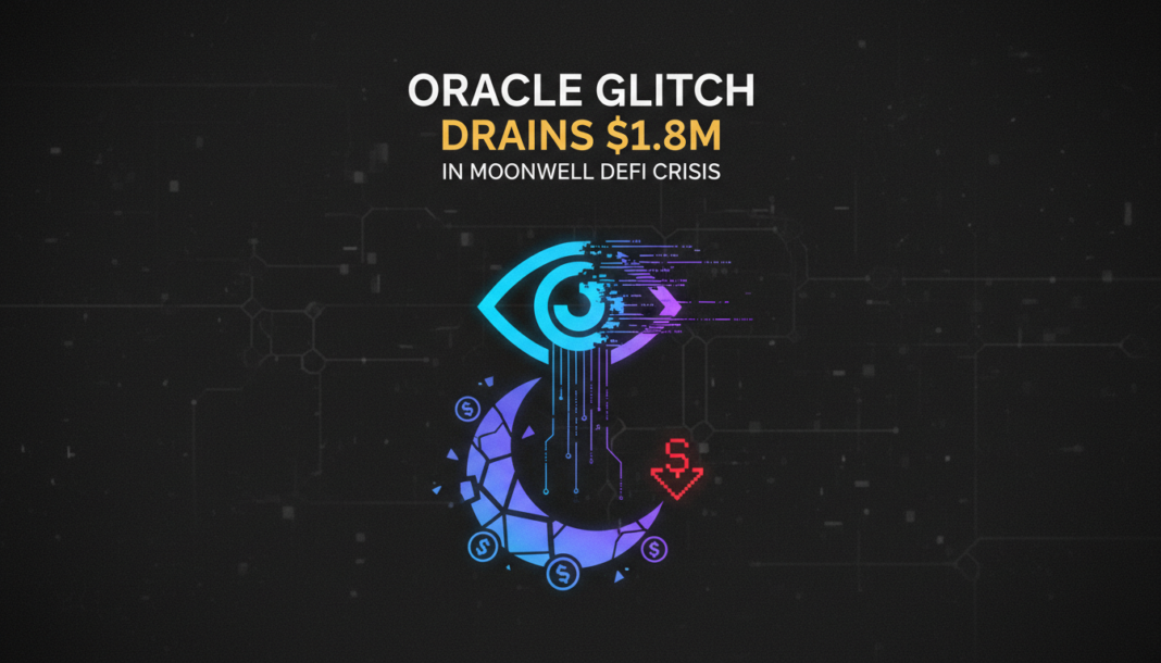 Oracle Glitch Drains $1.8M in Moonwell DeFi Crisis