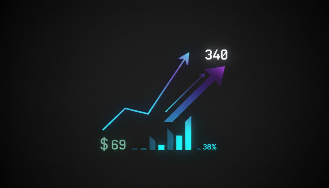 Quant Holds $69, Volume Jumps 38% as Bullish Targets Up to $340 Emerge