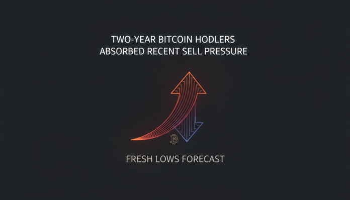 Two-Year Bitcoin Hodlers Absorbed Recent Sell Pressure, Fresh Lows Forecast