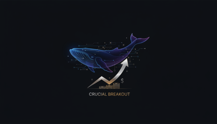 Whale Withdraws 25M WLFI Amid $500K Leverage Bet as Price Nears Crucial Breakout