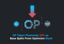 OP Token Plummets 23% as Base Splits From Optimism Stack OP Token Plummets 23% as Base Splits From Optimism Stack