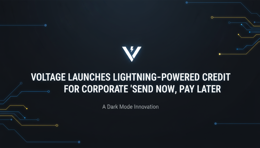 Voltage Launches Lightning-Powered Credit For Corporate 