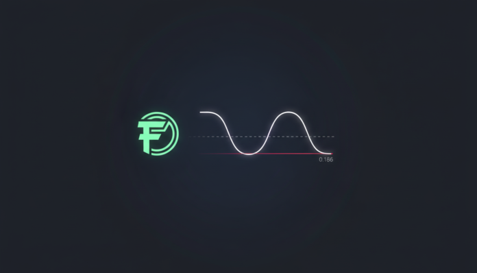 FARTCOIN Tests $0.186 Support Amid Bearish Inverse Cup and Handle Pattern