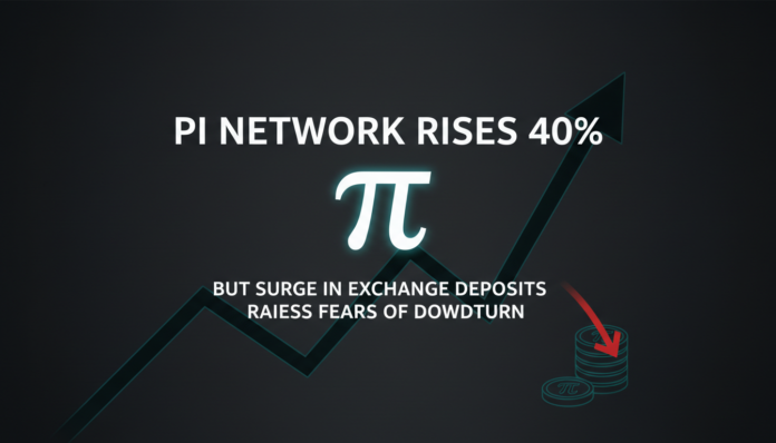Pi Network Rises 40%, But Surge in Exchange Deposits Raises Fears of Downturn