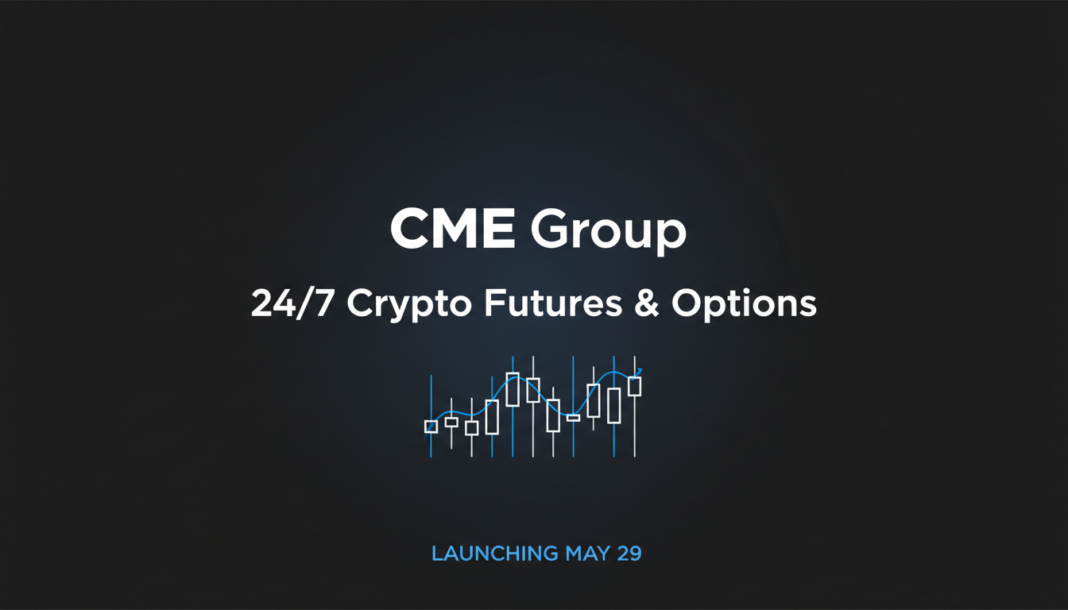 CME Group to Launch 24/7 Crypto Futures & Options May 29