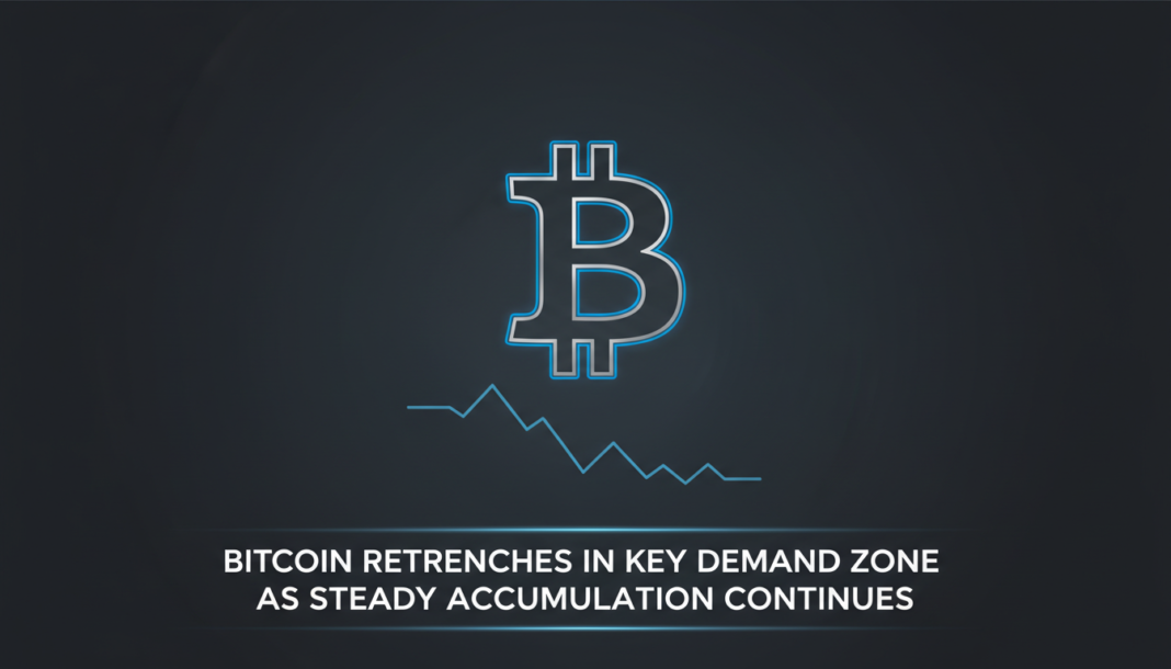 Bitcoin Retrenches in Key Demand Zone As Steady Accumulation Continues