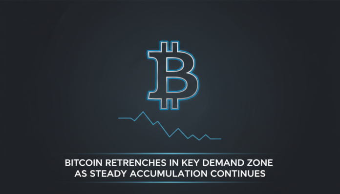 Bitcoin Retrenches in Key Demand Zone As Steady Accumulation Continues
