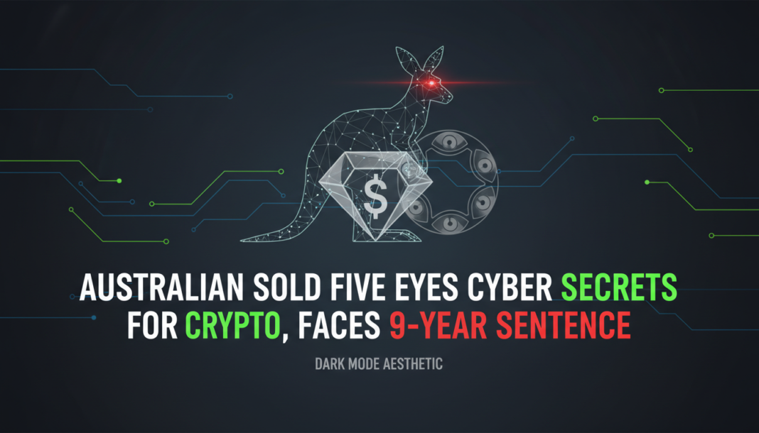 Australian Sold Five Eyes Cyber Secrets for Crypto, Faces 9-Year Sentence