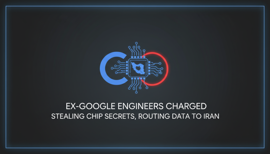 Ex-Google Engineers Charged With Stealing Chip Secrets, Routing Data to Iran