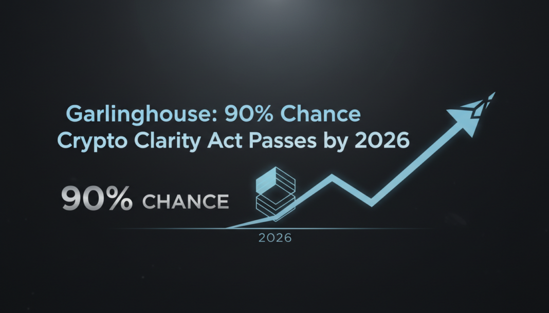 Garlinghouse: 90% Chance Crypto Clarity Act Passes by 2026