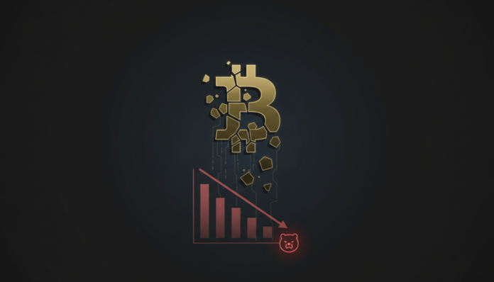 Bitcoin Consolidation Breaks Lower as Fear and Greed Index Signals Bearish Shift