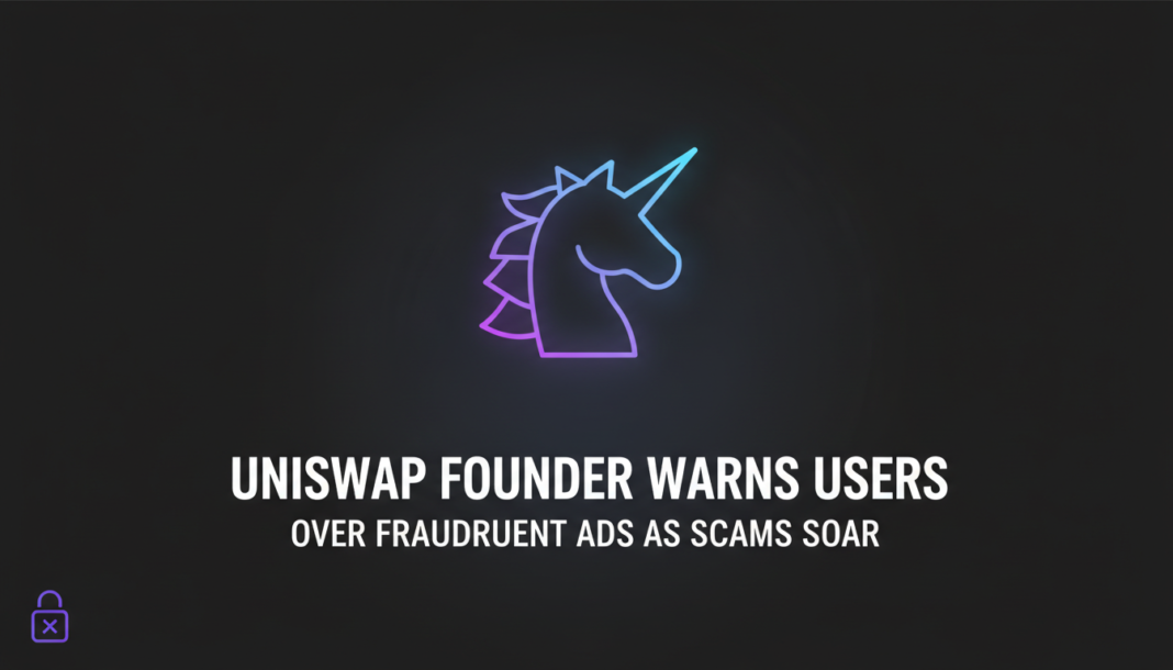Uniswap founder warns users over fraudulent ads as scams soar