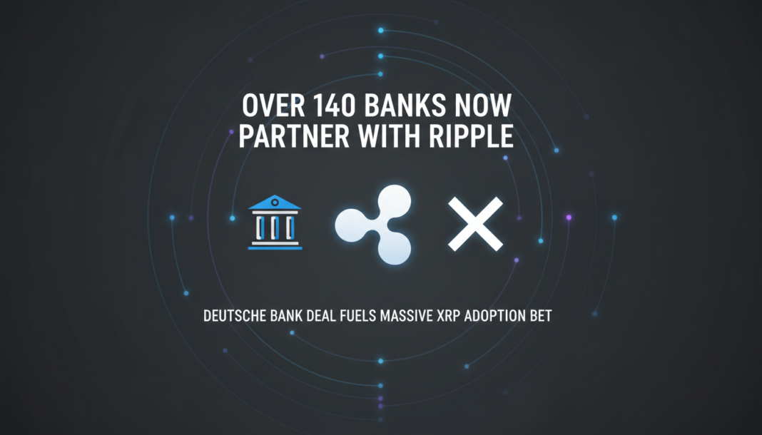 Over 140 Banks Now Partner With Ripple as Deutsche Bank Deal Fuels Massive XRP Adoption Bet