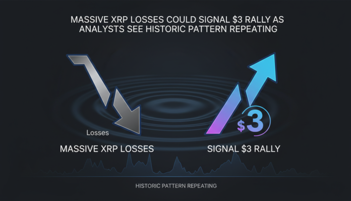 Massive XRP Losses Could Signal $3 Rally as Analysts See Historic Pattern Repeating
