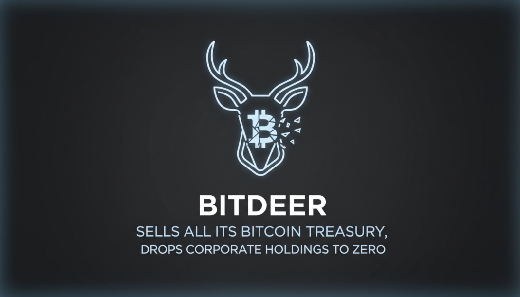 Bitdeer Sells All Its Bitcoin Treasury, Drops Corporate Holdings to Zero