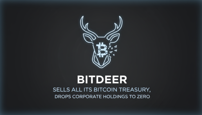 Bitdeer Sells All Its Bitcoin Treasury, Drops Corporate Holdings to Zero